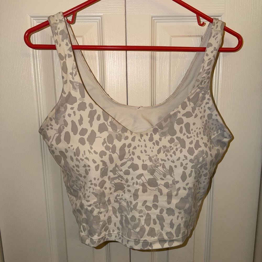🔴lululemon athletica align cheetah Printed Sports Bra Tank